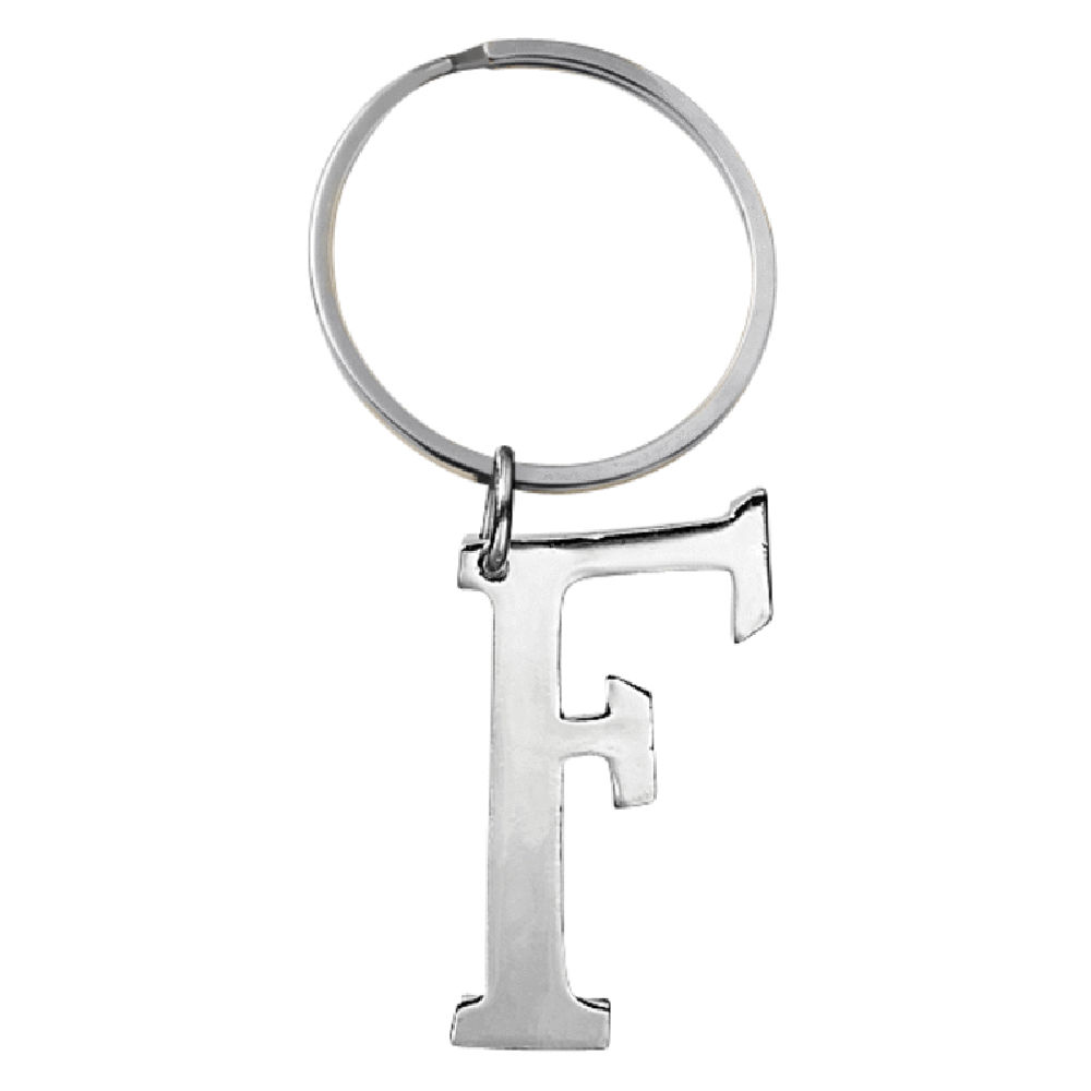Ganz Initially Yours Key Ring - F