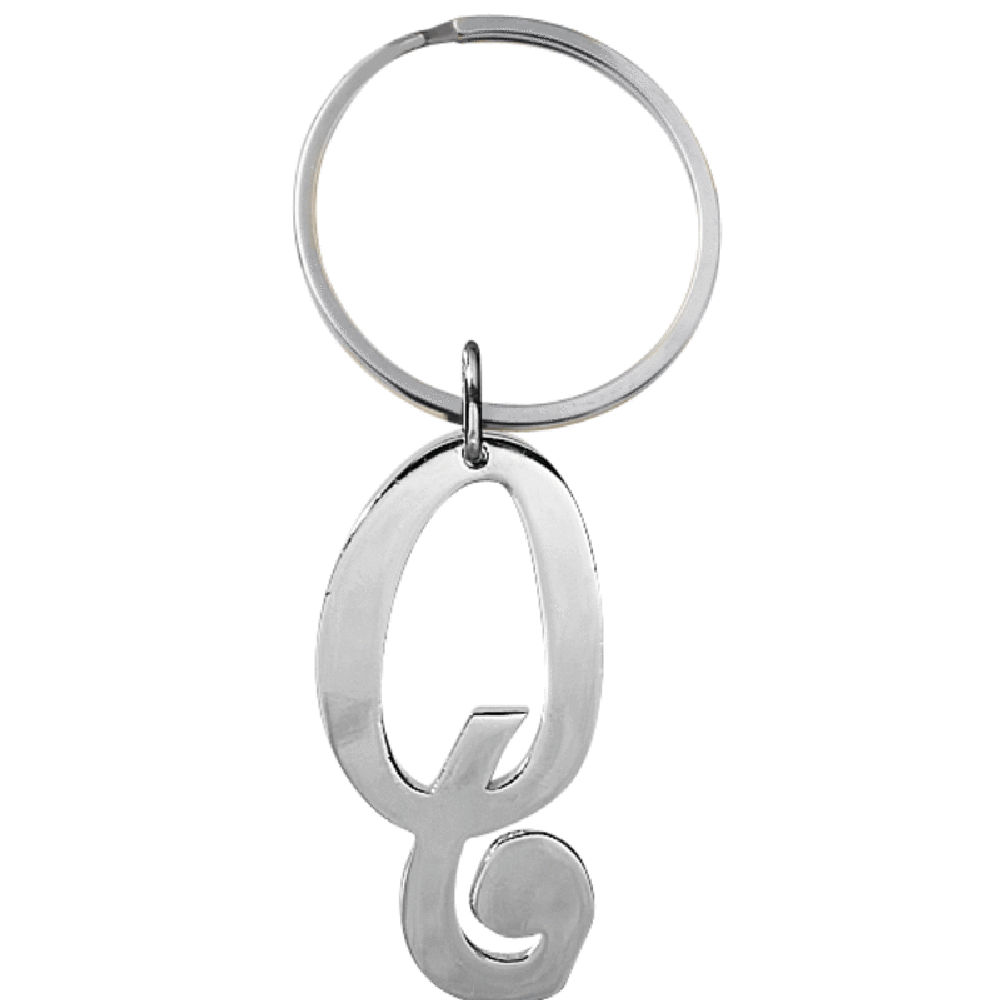 Ganz Initially Yours Key Ring - Q
