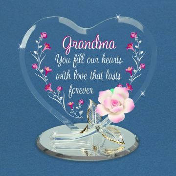 Glass Baron Grandma, You Fill Our Hearts Figurine