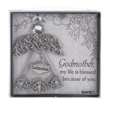 Ganz Angels in Your Life Ornament - Godmother