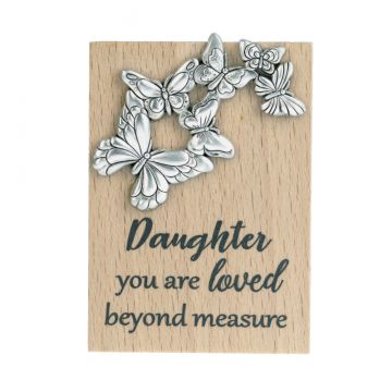 Ganz Mini Message Magnet Plaque - Daughter You are Loved