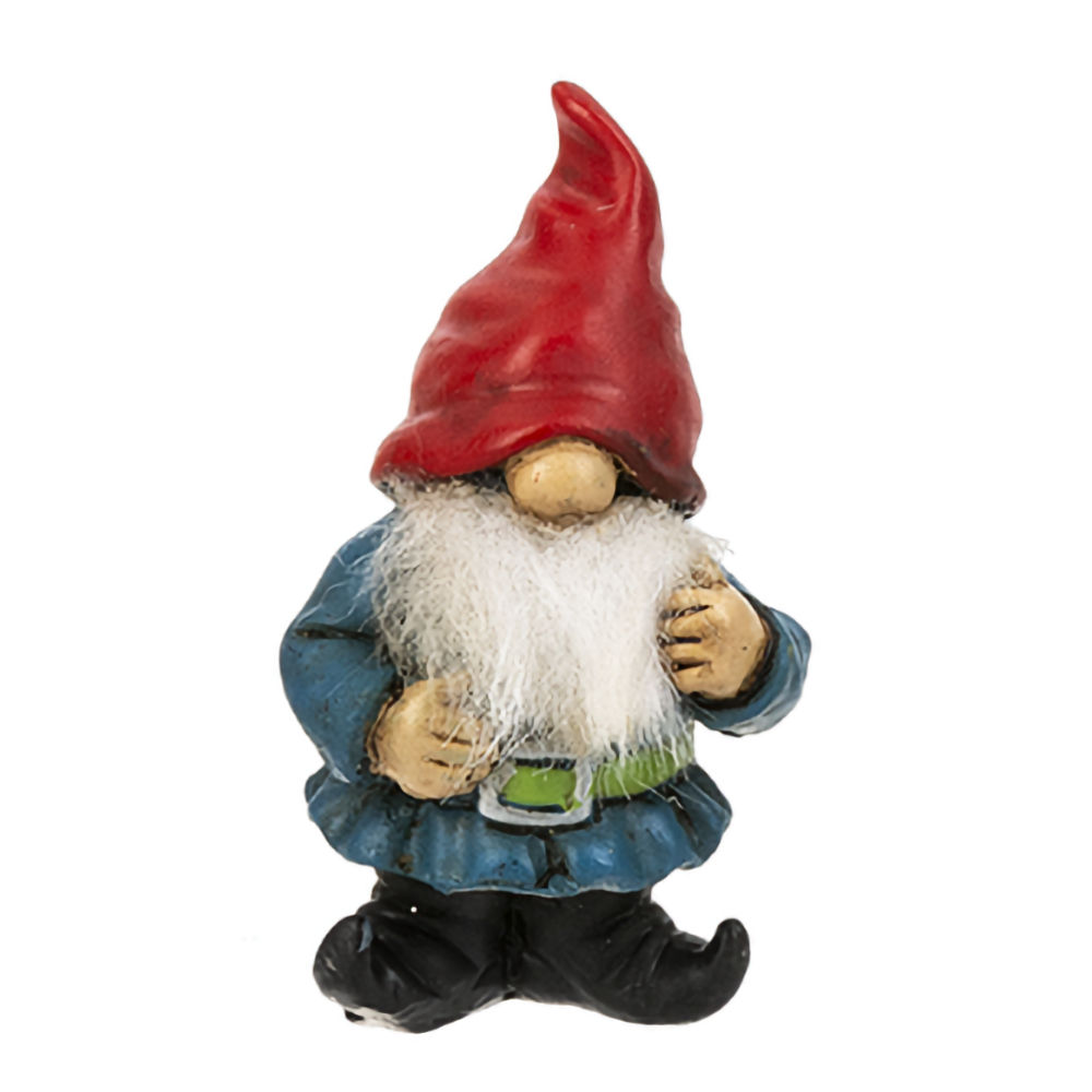 Ganz Good Luck Gnomes Stone - Red Hat