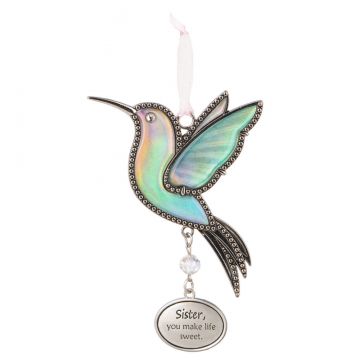 Ganz Find Your Wings Ornament - Sister, You Make Life Sweet