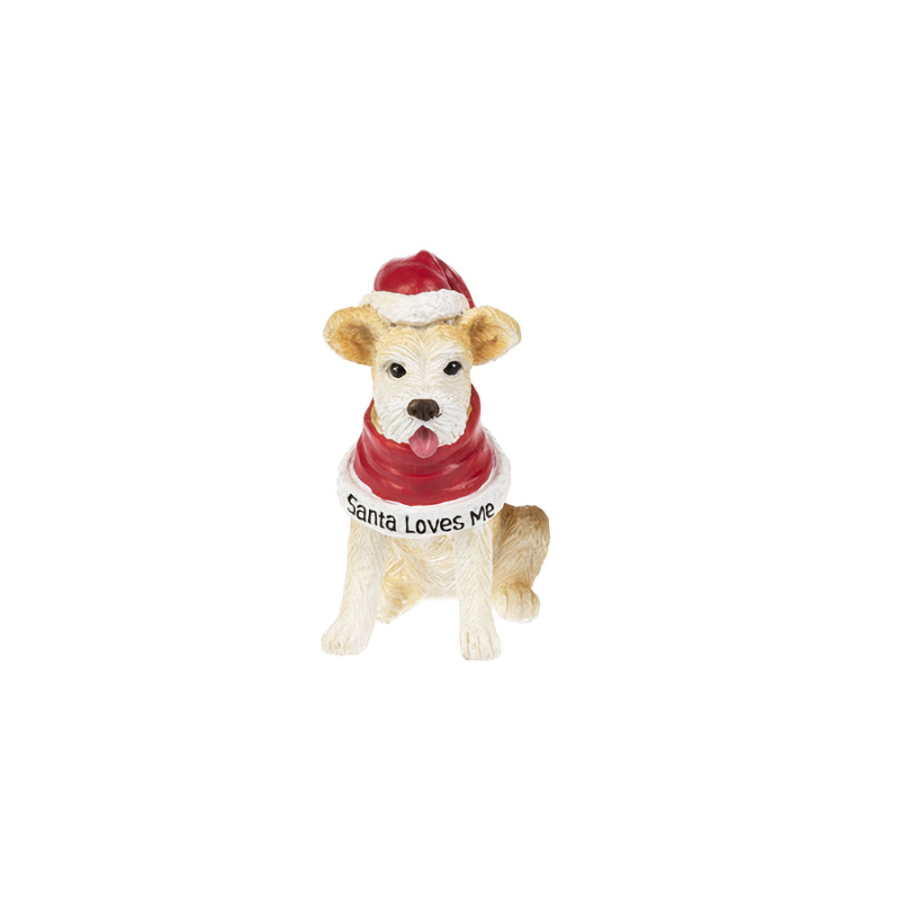 Ganz Santa Dog is Coming to Town - Terrier