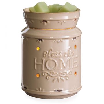 Candle Warmers Etc. Bless This Home Illumination Fragrance Warmer