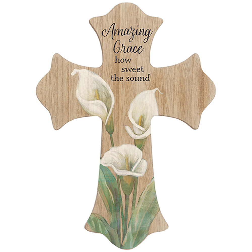 Carson Home Accents Amazing Grace Wall Cross
