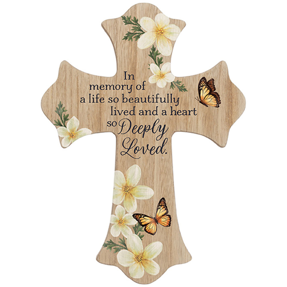 Carson Home Accents Deeply Loved Wall Cross