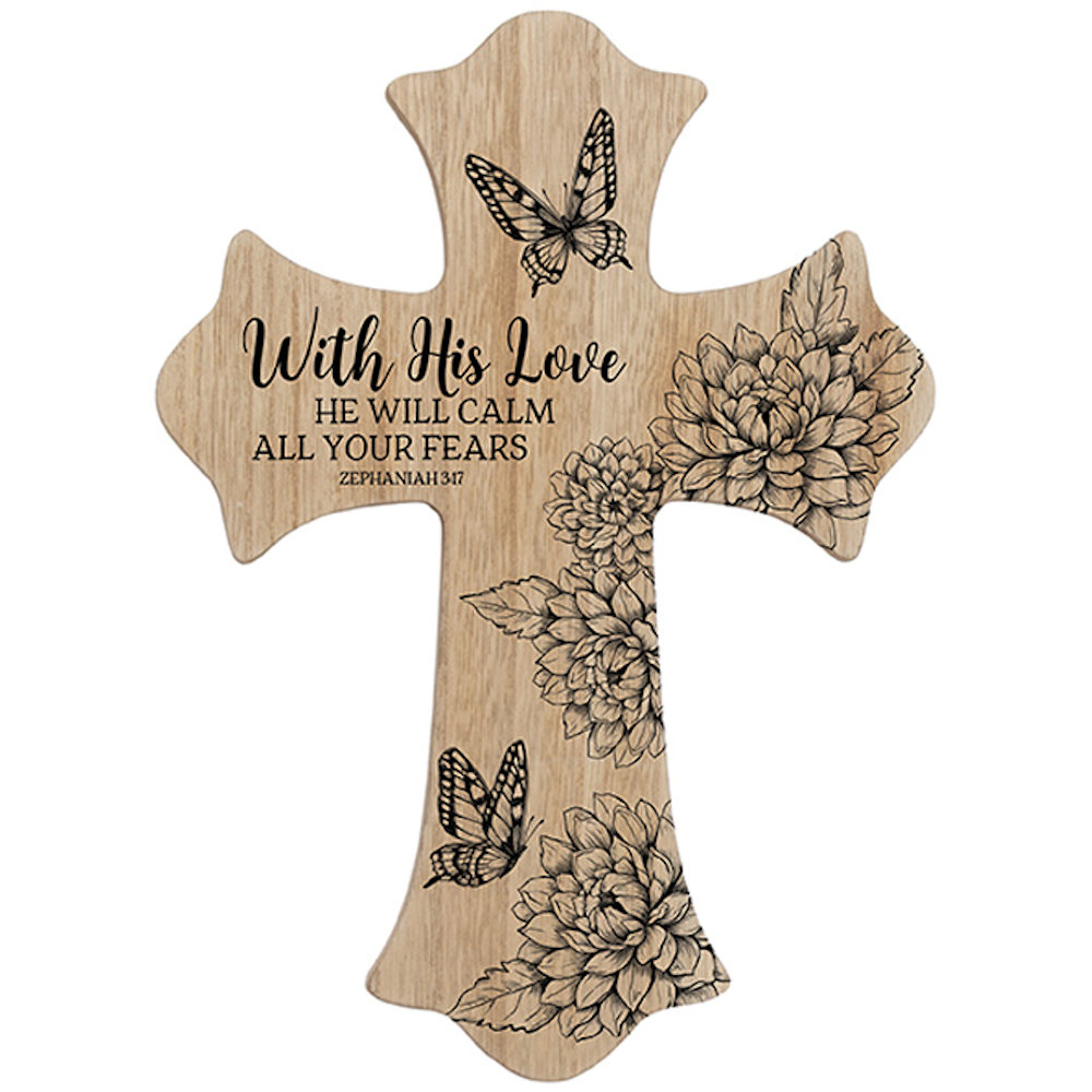Carson Home Accents With His Love Wall Cross