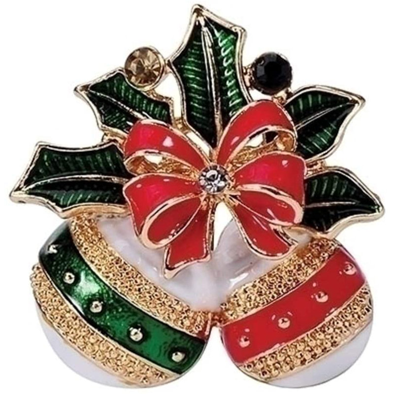 Roman Christmas Ornament Pin
