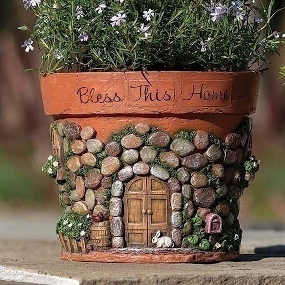 Roman Bless This Home Planter