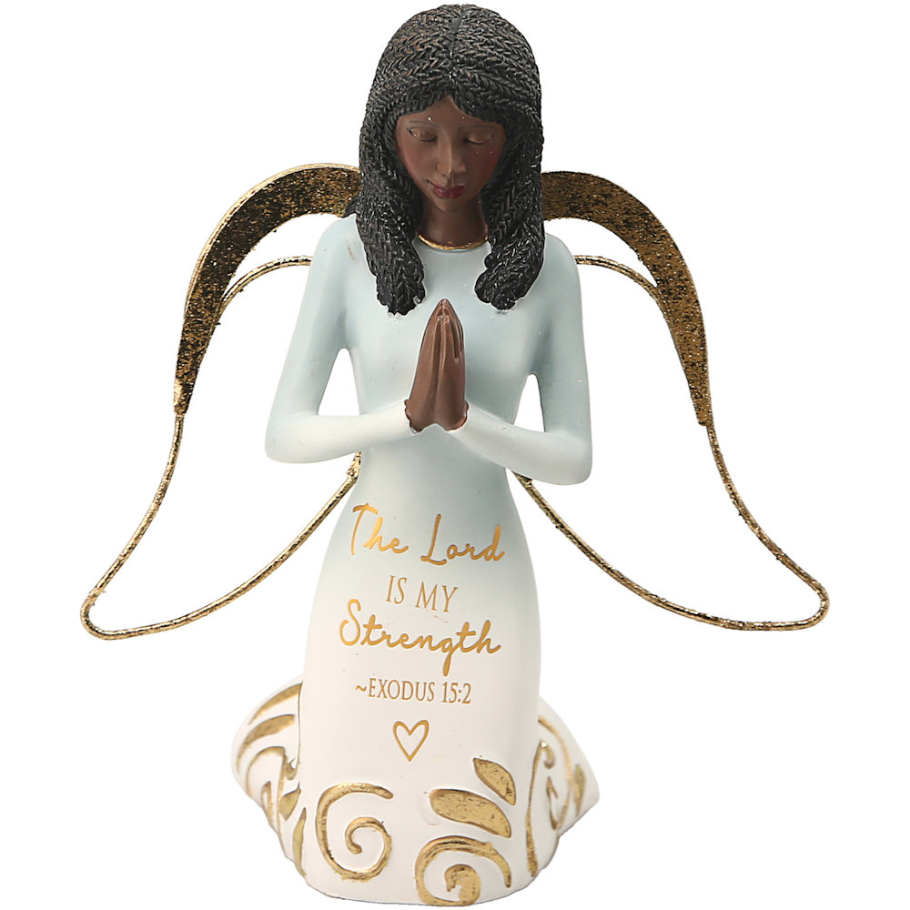 Pavilion Gift Comfort Collection Ebony Lord - Kneeling Angel Praying