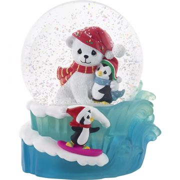 Precious Moments May Your Season Be Filled With Warm Hugs Snow Globe