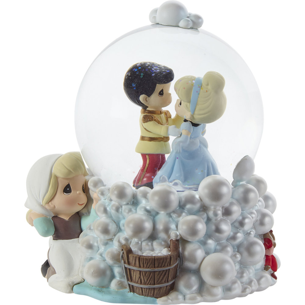 Precious Moments Disney Follow Your Dreams Cinderella Snow Globe