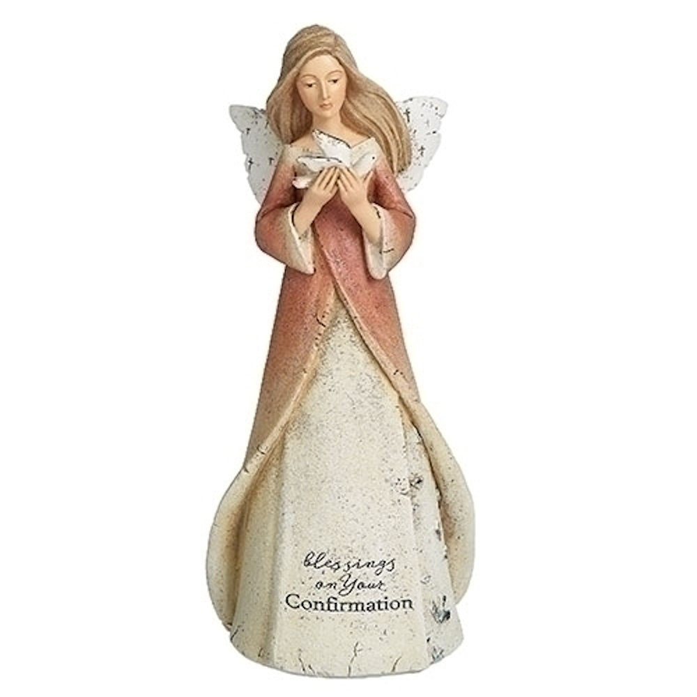 Roman Heavenly Blessings Confirmation Angel 7" Figurine