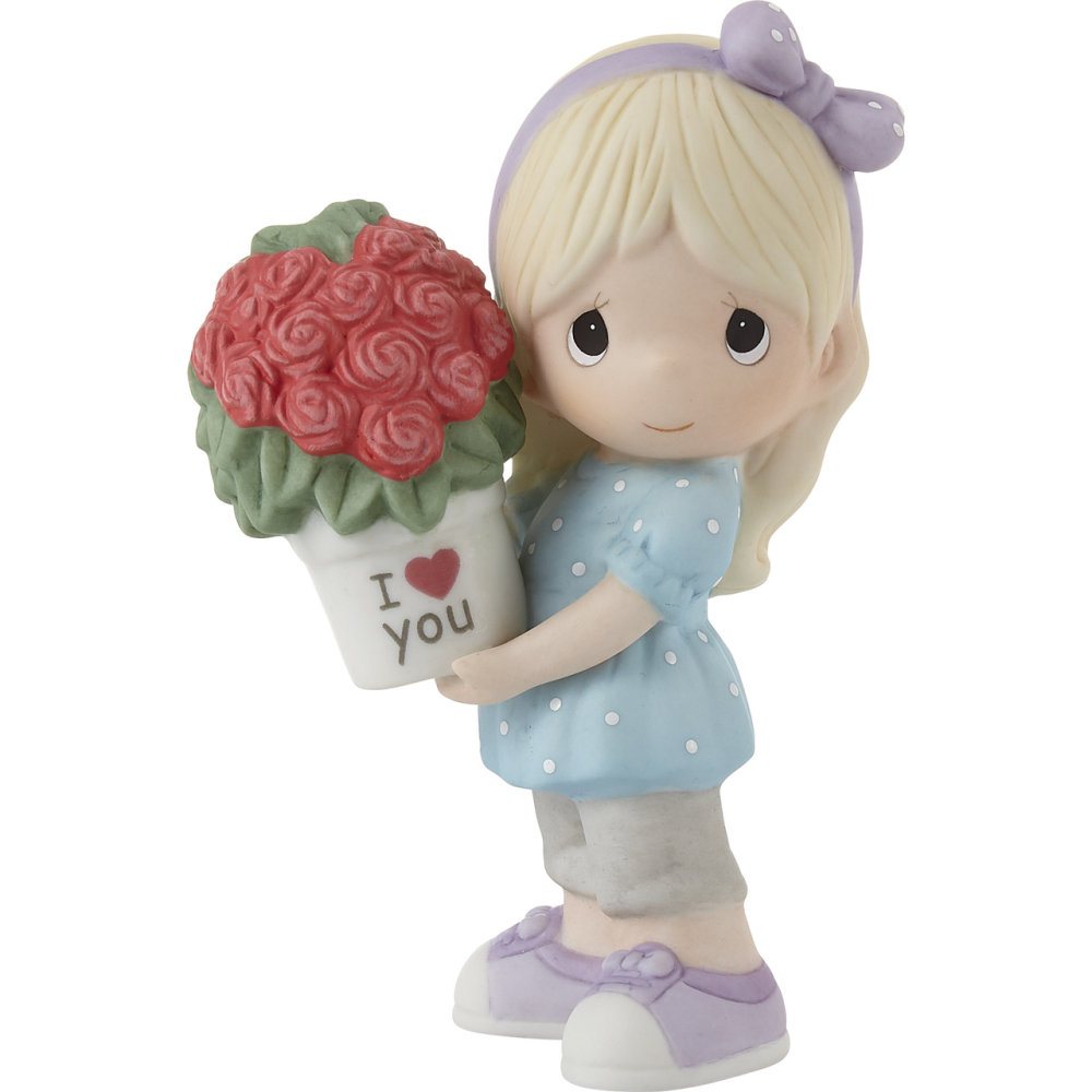 Precious Moments My Love For You Continues To Grow Girl Figurine