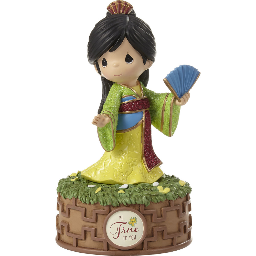 Precious Moments Disney Mulan Be True To You Musical Figurine