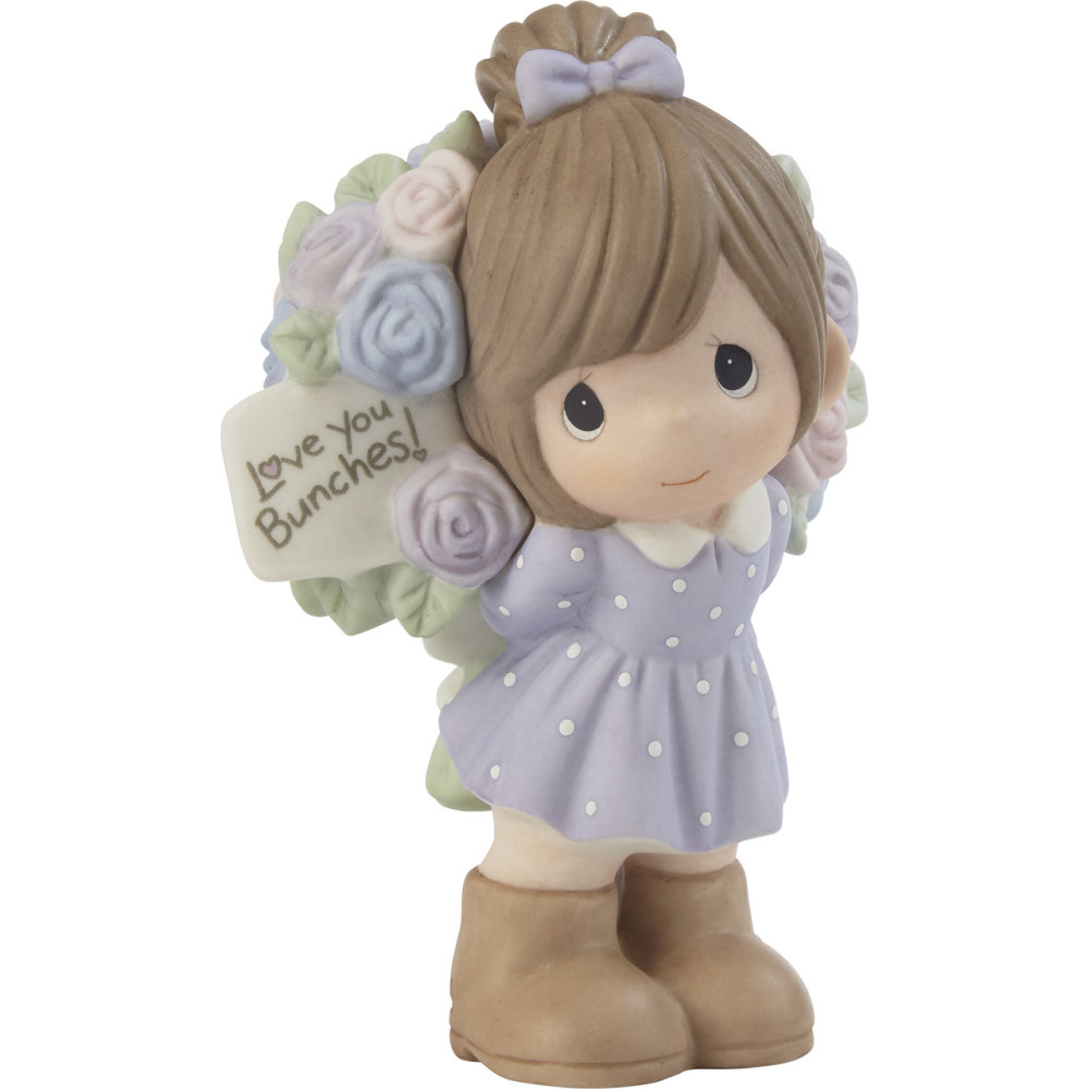 Precious Moments Love You Bunches Girl Figurine