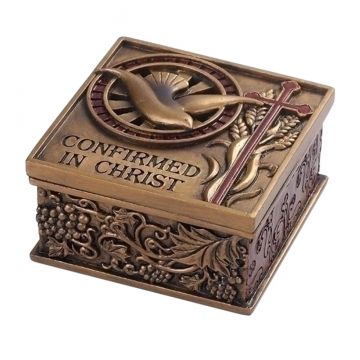 Roman Joseph's Studio Confirmed in Christ Confirmation Keepsake Box
