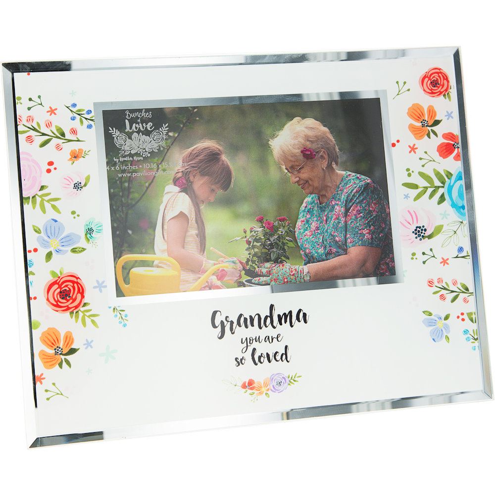 Pavilion Gift Bunches of Love Grandma 6x4 Photo Frame
