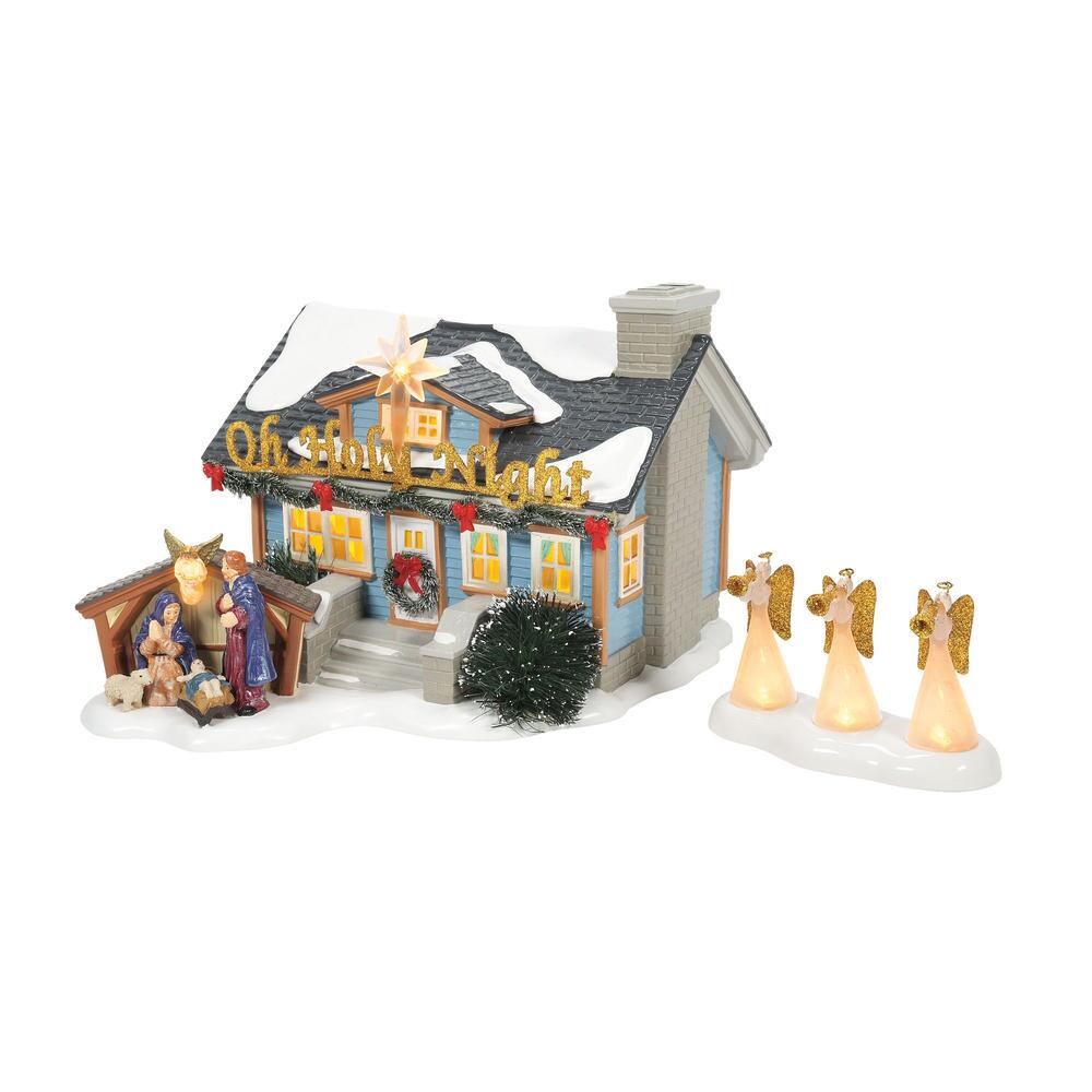 Department 56 Original Snow Village Oh Holy Night House
