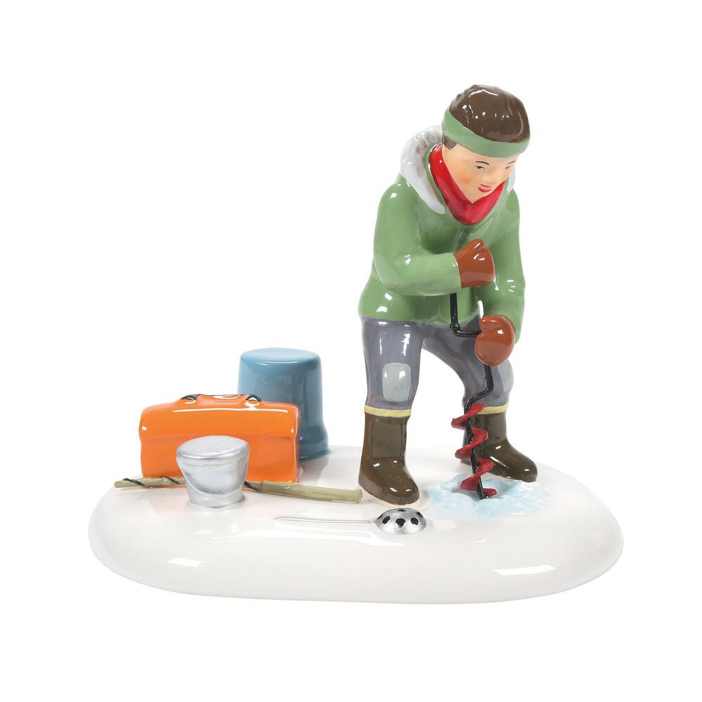 Department 56 Original Snow Village Angling For A Win Accessory