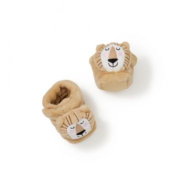 New Baby by Izzy and Oliver Lion Booties