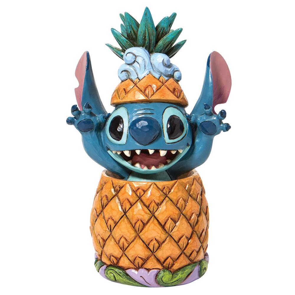 Heartwood Creek Disney Traditions Stitch in a Pineapple Figurine