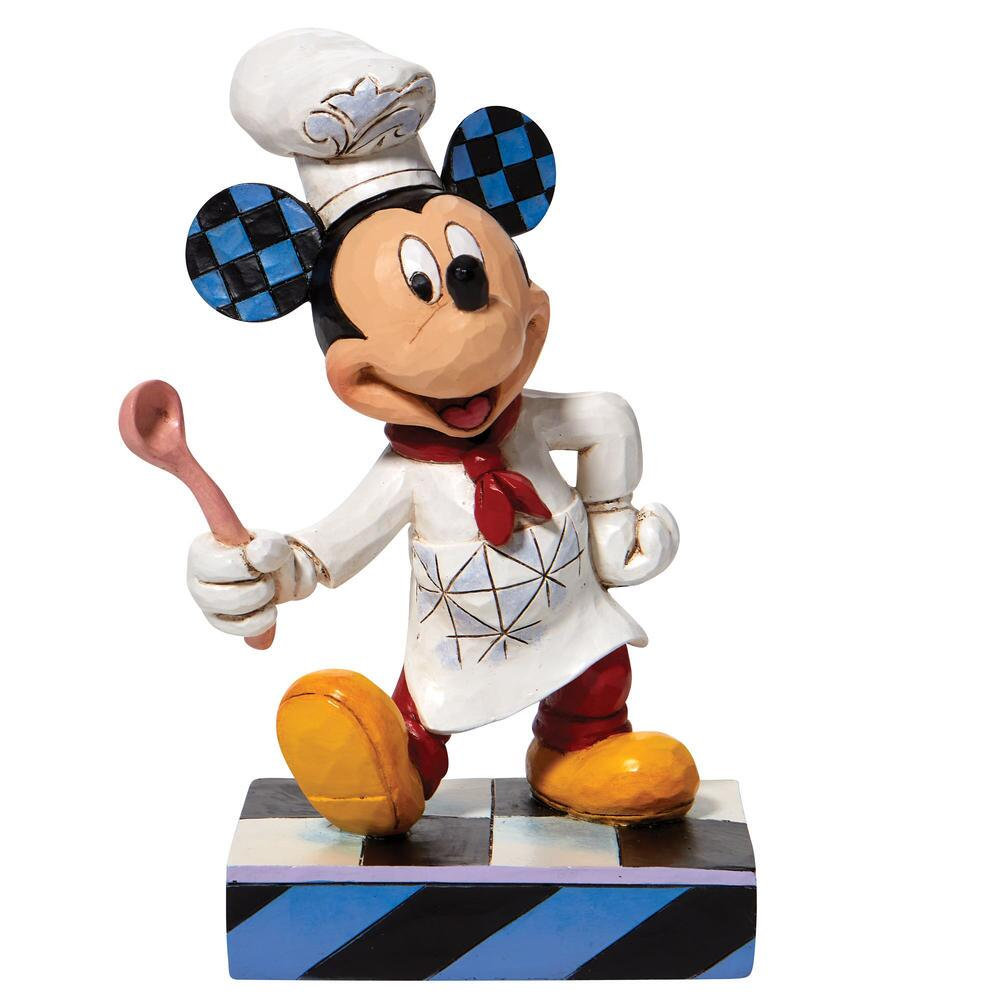 Heartwood Creek Disney Traditions Bon Appetit - Chef Mickey Figurine