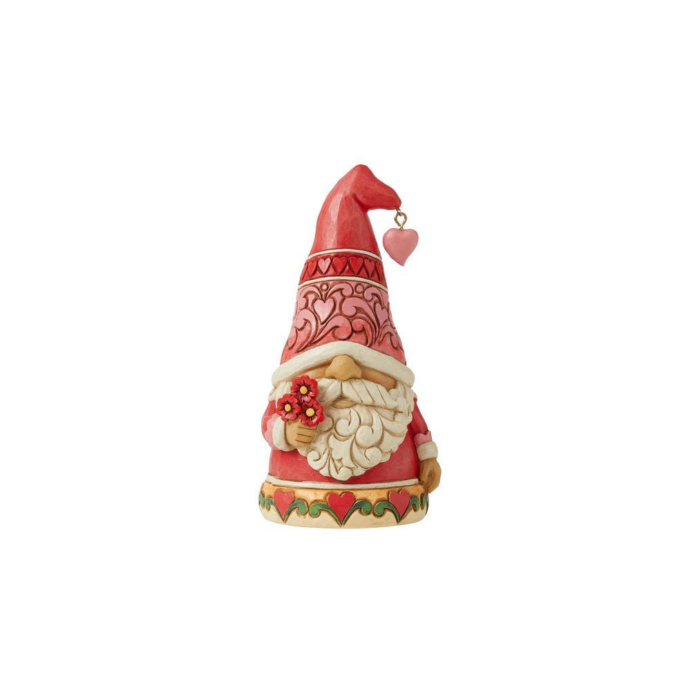 Heartwood Creek Love Gnome with Red Hearts Hat