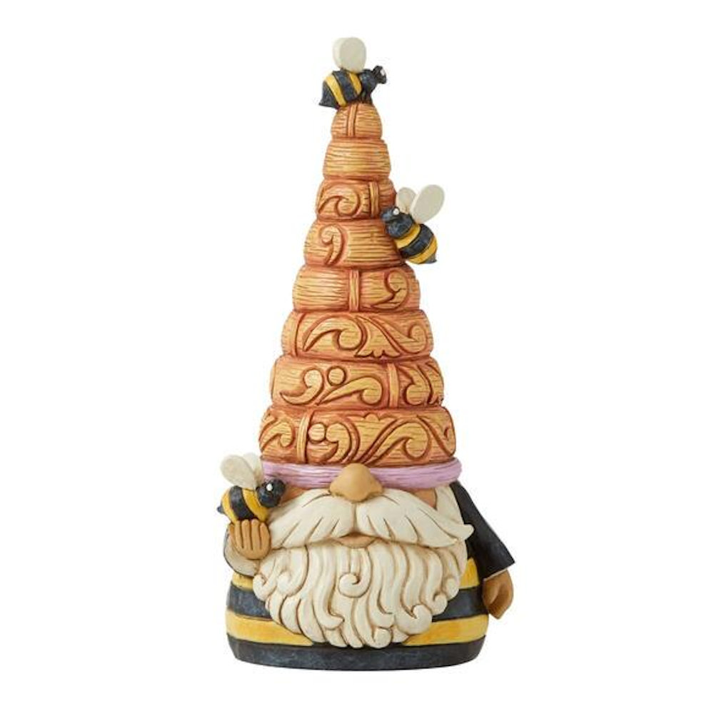 Heartwood Creek Bee Happy - Bumblebee Gnome Figurine