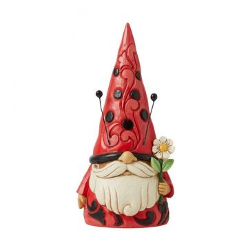 Jim Shore Ladybug Gnome Figurine "Cute As A Bug"