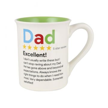 Our Name Is Mud 5 Star Review Dad Mug
