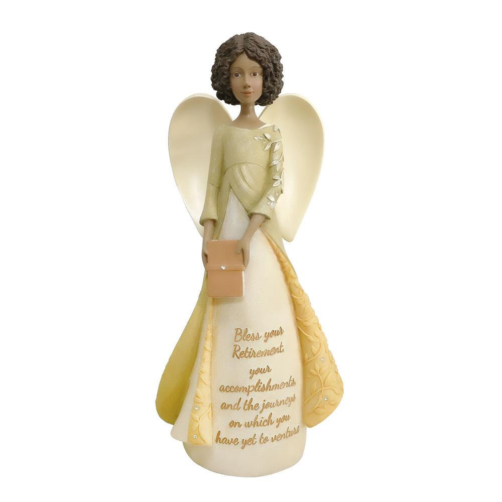 Foundations African American Retirement Angel Figurine