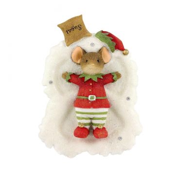 Tails with Heart Christmas Sugar Angels Figurine