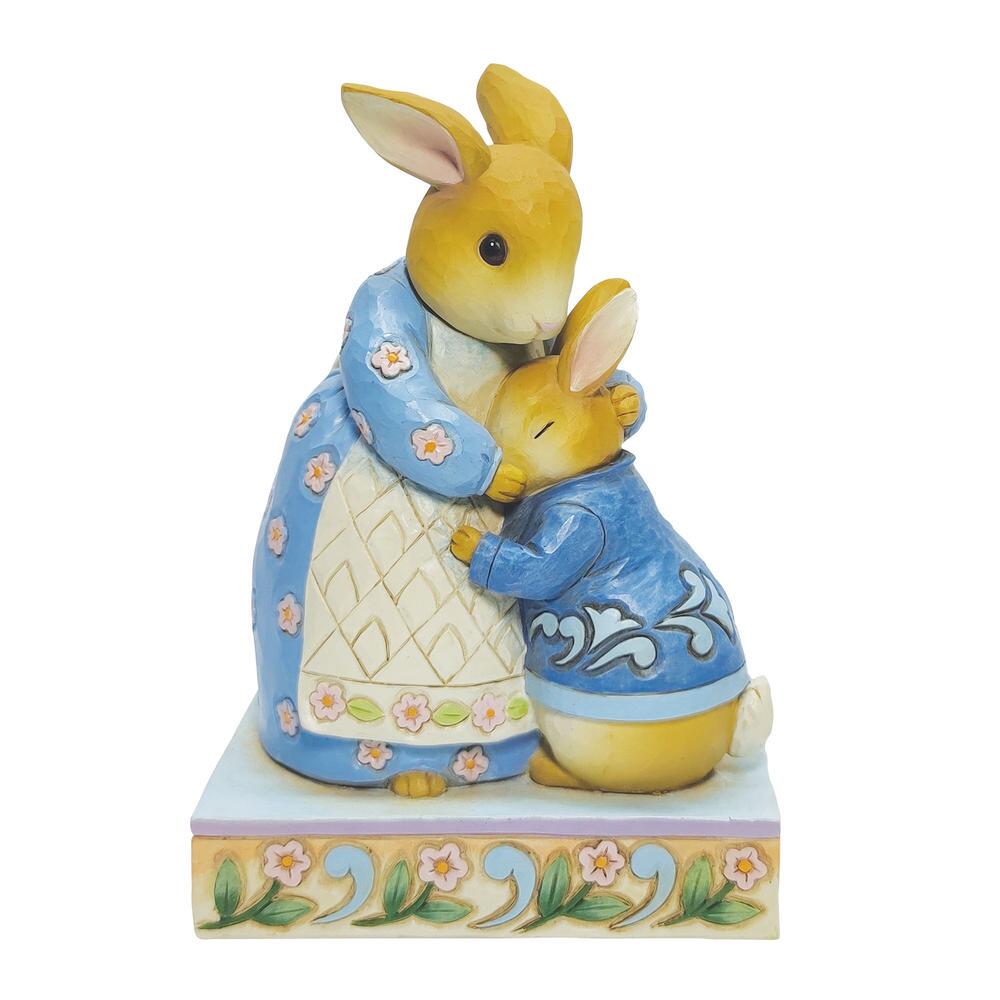 Heartwood Creek Beatrix Potter Mrs. Rabbit and Peter Rabbit Figurine