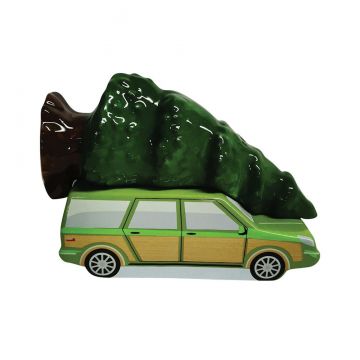 Department 56 Christmas Vacation Car & Tree Salt and Pepper Set