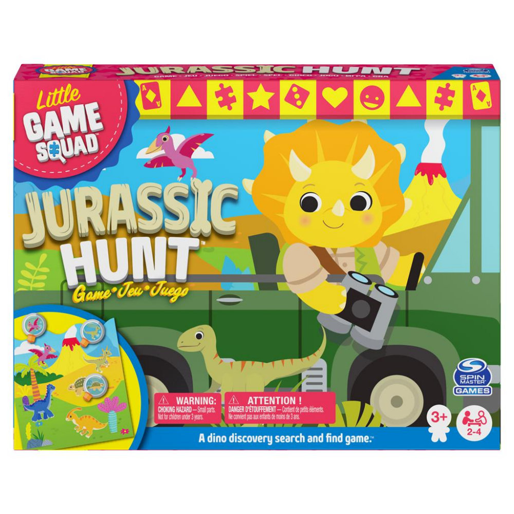 Spin Master Game Squad Jurassic Hunt Dinosaur Search and Hunt Game