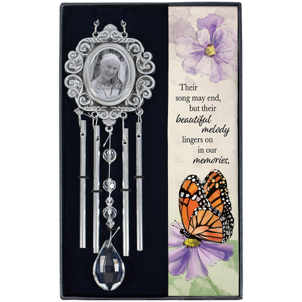 Carson Home Accents Beautiful Melody Gift Boxed Photo Chime