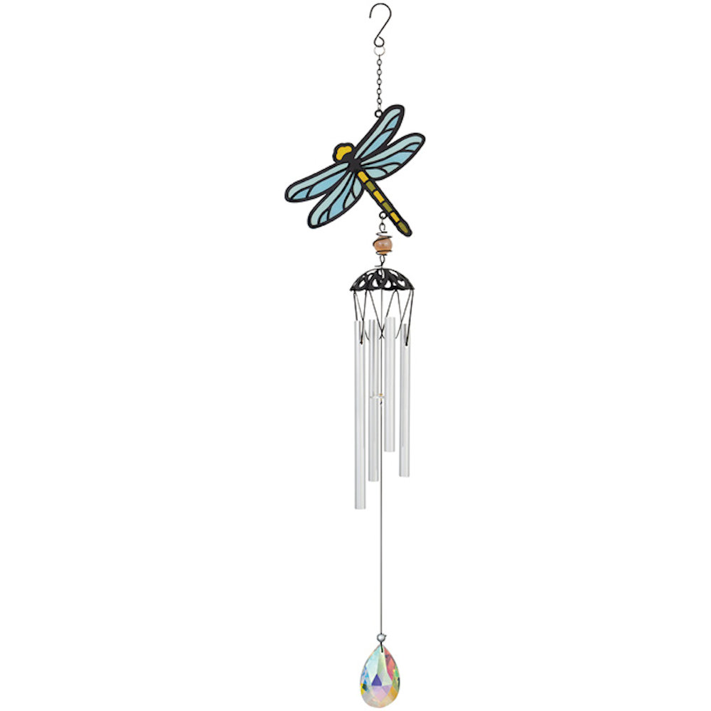 Carson Home Accents 25" Dragonfly Suncatcher Chime