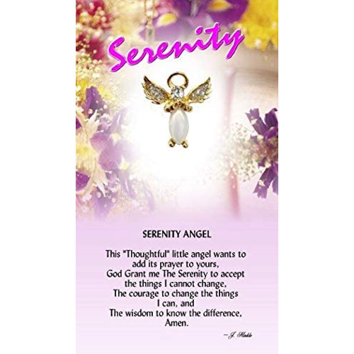 Thoughtful Little Angels Serenity Angel Pin