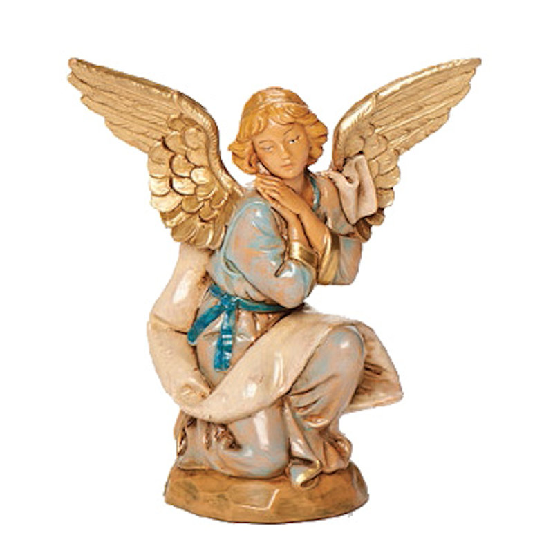 Fontanini 5" Scale Kneeling Angel Nativity Figurine