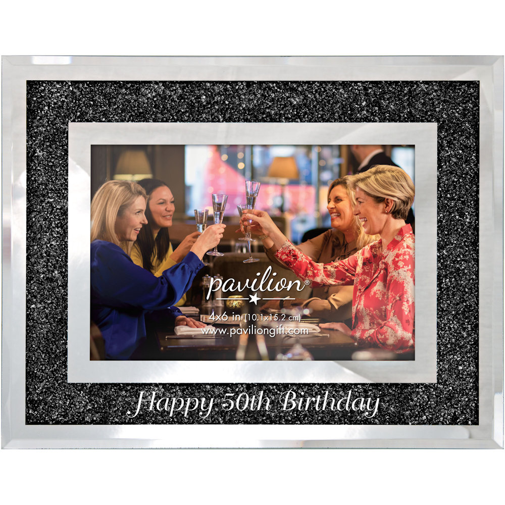 Pavilion Gift Glorious Occassions Happy 50th Birthday 4x6 Photo Frame