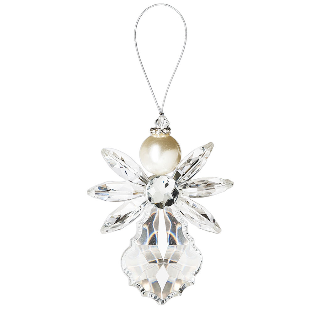 Ganz Crystal Expressions Pearl Angel Ornament