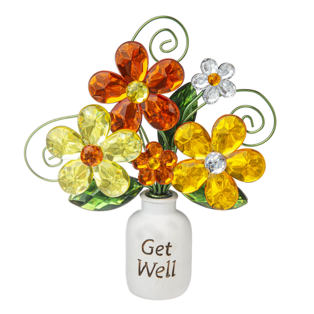 Ganz Crystal Expressions Get Well Posey Pot
