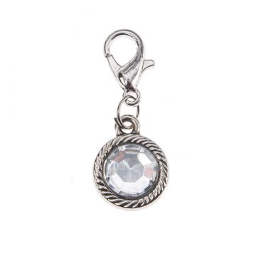 Ganz Crystal Expressions Root In Love Birthstone Charm - April