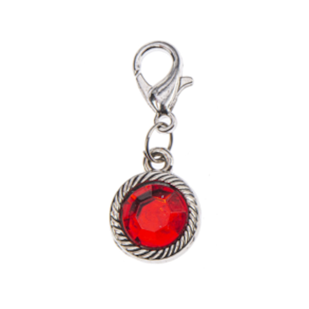 Ganz Crystal Expressions Root In Love Birthstone Charm - July