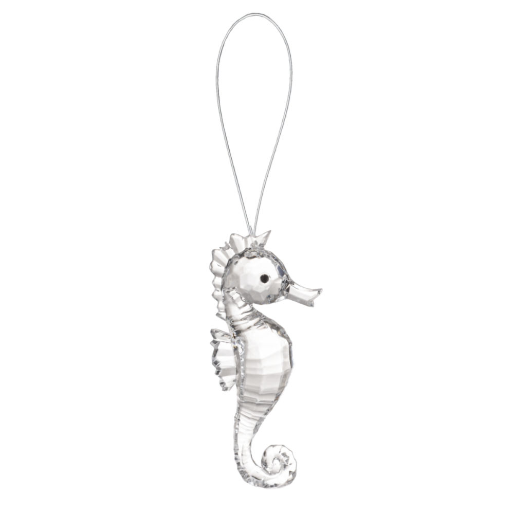 Ganz Crystal Expressions Sparkle Seahorse Ornament - Clear