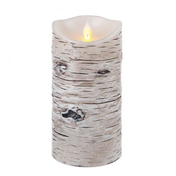 Ganz Ardella by Luxury Lite Wax LED Birch Pillar - Large