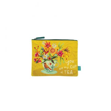 Allen Designs Cup of Tea Zip Pouch (Small)