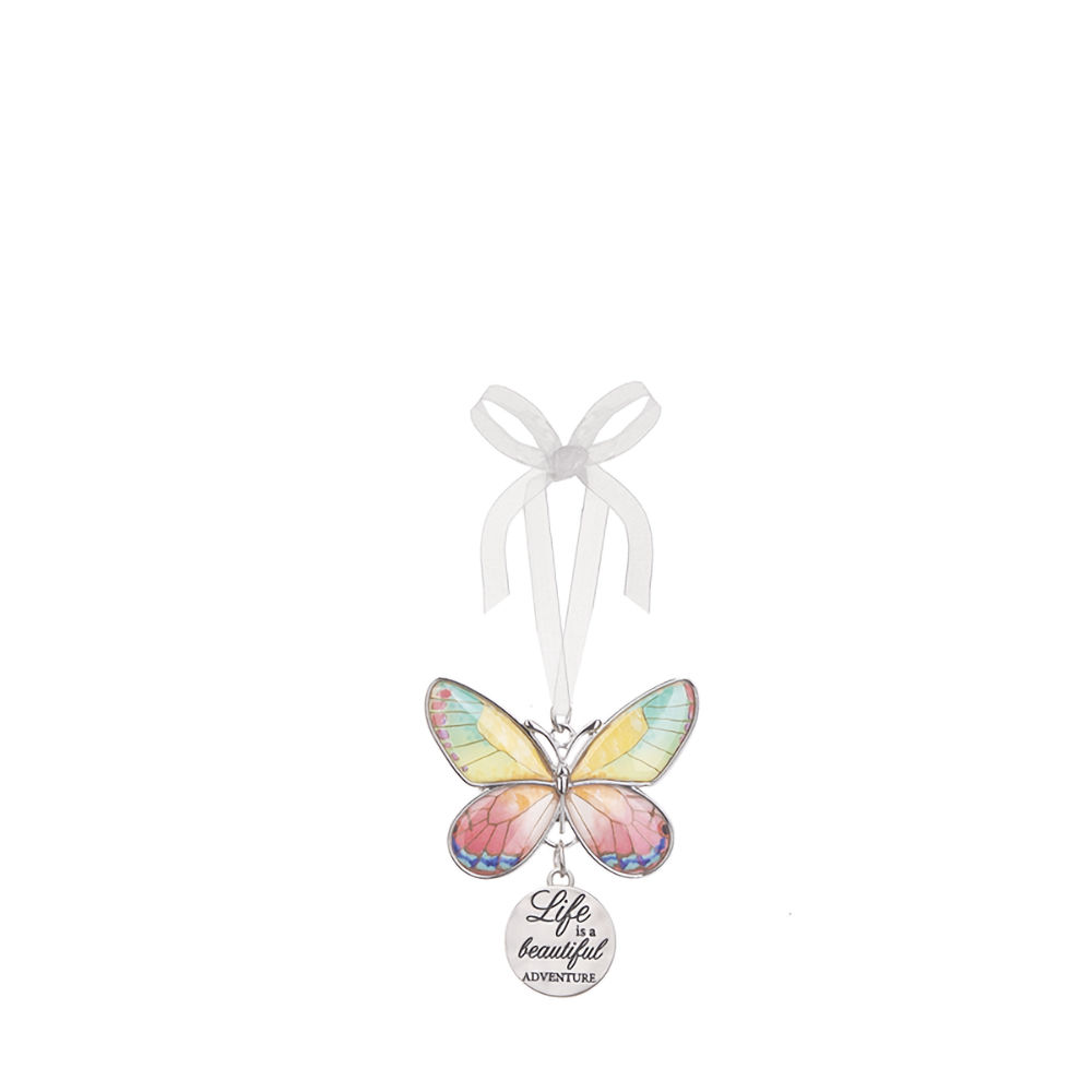 Ganz Blissful Journey Butterfly Ornament Life Is A Beautiful Adventure